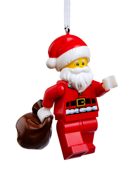 Hallmark LEGO Jolly Santa Tree Decoration, Multi