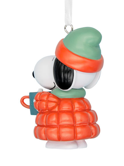 Hallmark Snoopy Hot Drink Bauble, Multi - view 2, Multi