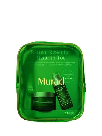 Murad Retinal ReSculpt Head-to-Toe Skincare Gift Set, Clear