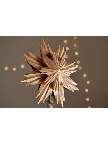 nkuku Amata Tree Topper, Brass - view 2, Brass
