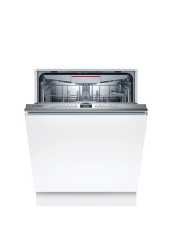 Bosch OUTLET Series 4 SMH4HVX00G Fully Integrated Dishwasher, Like New, Stainless Steel, Stainless Steel