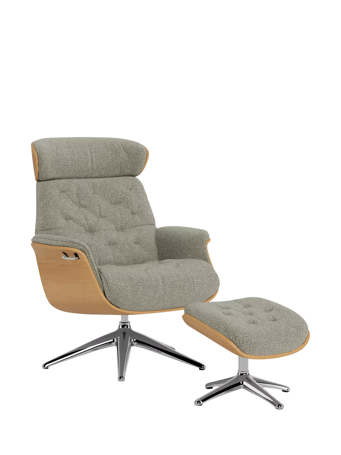Flexlux Volden Relax Recliner Chair & Footstool