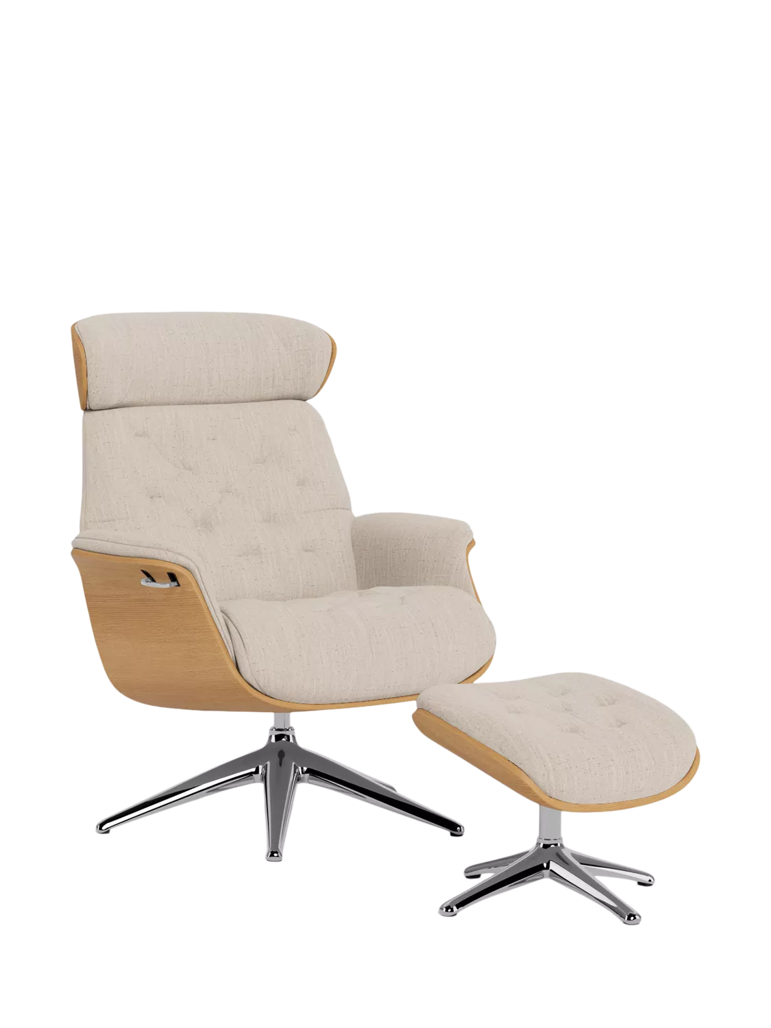 Flexlux Volden Relax Recliner Chair & Footstool