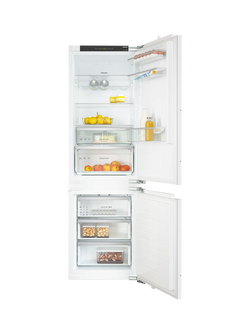 Miele OUTLET KDN7724E Integrated 60/40 Fridge Freezer, Like New, White, White