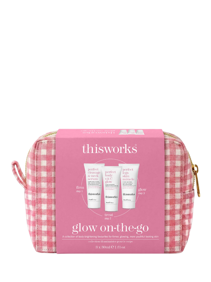 This Works Glow On-The-Go Travel Bodycare Gift Set, 