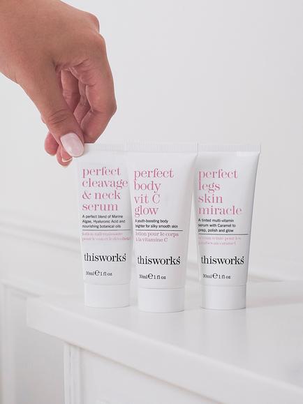 This Works Glow On-The-Go Travel Bodycare Gift Set - view 2, 
