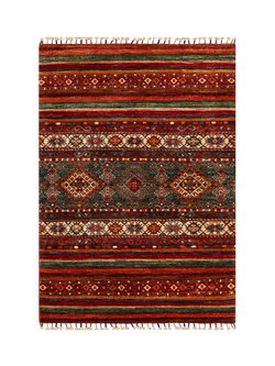 Gooch Oriental Khurjeen Pure Wool Rug, Multi, L146 x W99 cm, Multi