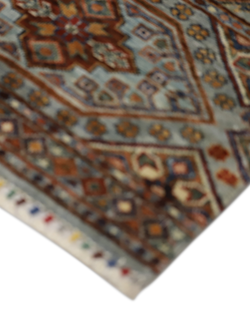 Gooch Oriental Khurjeen Pure Wool Rug, Multi, L152 x W104 cm - view 2, Multi