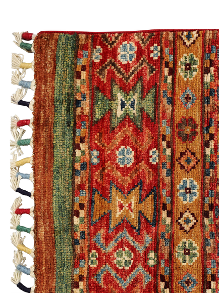 Gooch Oriental Khurjeen Pure Wool Rug, Multi, L154 x W100 cm - view 2, Multi