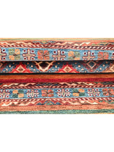 Gooch Oriental Khurjeen Pure Wool Rug, Multi, L150 x W100 cm - view 2, Multi