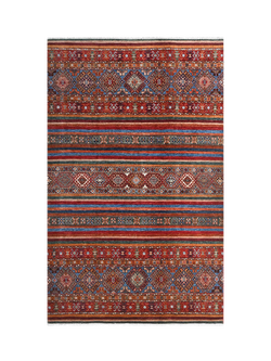 Gooch Oriental Khurjeen Pure Wool Rug, Multi, L240 x W173 cm, Multi