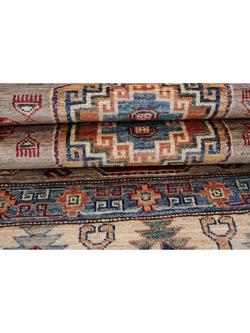 Gooch Oriental Supreme Kazak Pure Wool Rug, Grey, L183 x W119 cm - view 2, Grey