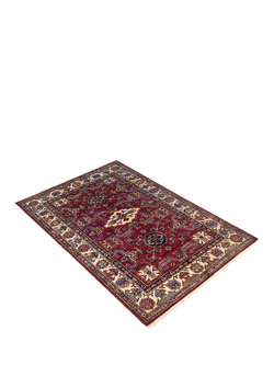 Gooch Oriental Supreme Kazak Pure Wool Rug, Red, L179 x W122 cm - view 2, Red