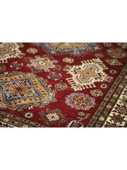 Gooch Oriental Supreme Kazak Pure Wool Rug, Red, L233 x W169 cm - view 2, Red