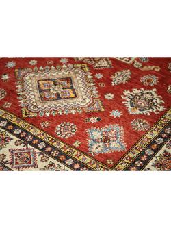 Gooch Oriental Supreme Kazak Pure Wool Rug, Red, L244 x W175 cm - view 2, Red