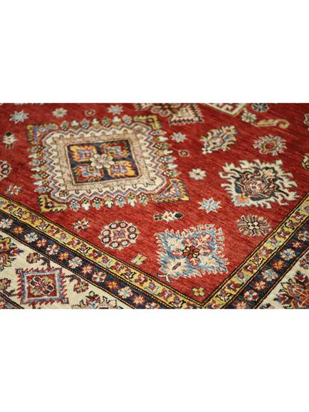Gooch Oriental Supreme Kazak Pure Wool Rug, Red, L244 x W175 cm - view 2, Red