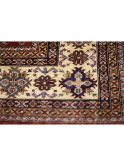 Gooch Oriental Supreme Kazak Pure Wool Rug, Red, L372 x W267 cm - view 2, Red