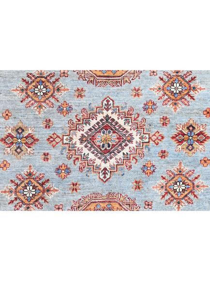 Gooch Oriental Supreme Kazak Pure Wool Rug, Red, L247 x W173 cm - view 2, Silver
