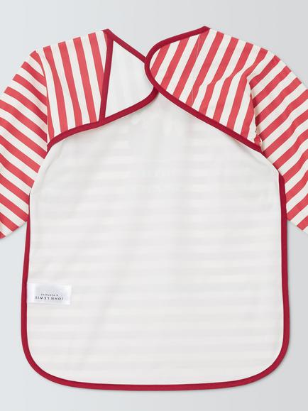 John Lewis Baby Christmas Weaning Bibs, Pack of 2, Multi - view 2, Multi