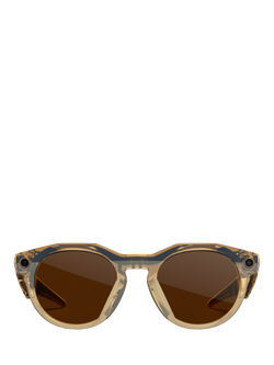 Meta Oakley Meta HSTN Glasses, Brown, Clear to Brown Transitions Lenses - view 2, Brown