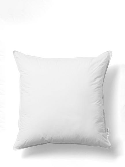 Bedfolk The Memory Square Pillow, Firm, White