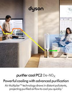 Dyson Find+FollowTM Purifier Cool Fan, White - view 2, White