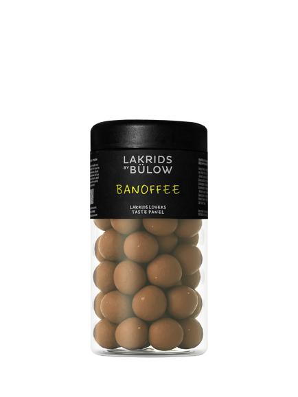 LAKRIDS BY BÜLOW Limited Edition Banoffee Pie Chocolate Coated Liquorice, 270g, Multi
