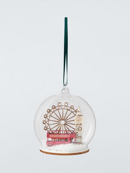 John Lewis Curate & Collect London Scene Snowglobe Bauble, Multi, Multi