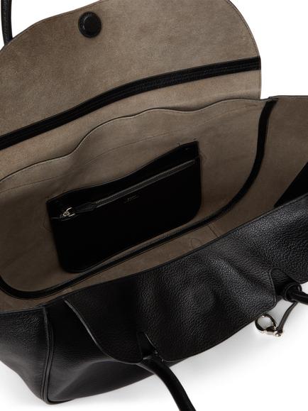 Polo Ralph Lauren Blaze Leather Shoulder Bag, Black - view 2, Black