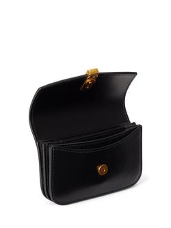 Ralph Lauren Polo ID Leather Wallet, Black - view 2, Black