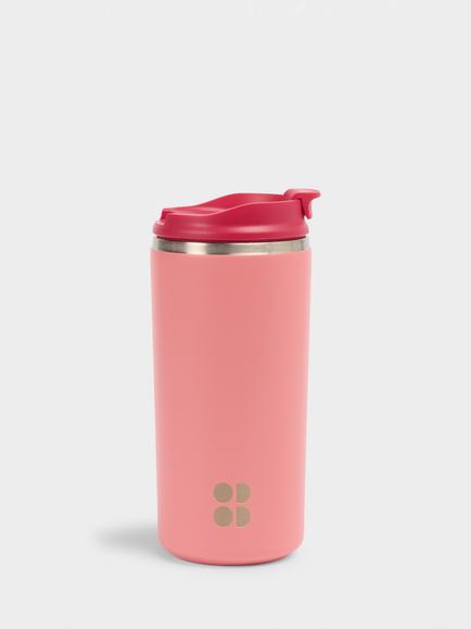 Sweaty Betty Reusable Coffee Cup, 360ml, Melrose Pink