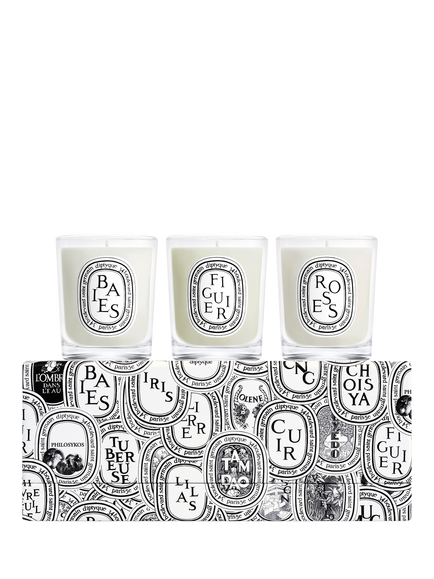 Diptyque Small Scented Candle Gift Set, 3 x 70g, 