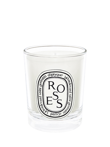Diptyque Roses Small Scented Candle, 70g, 