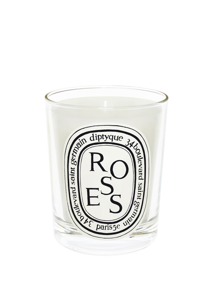 Diptyque Roses Small Scented Candle, 70g - view 2, 