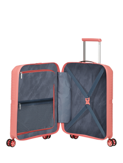 American Tourister Airconic 4-Wheel Spinner 55cm Cabin Case, 33.5L - view 2, Solar Pink