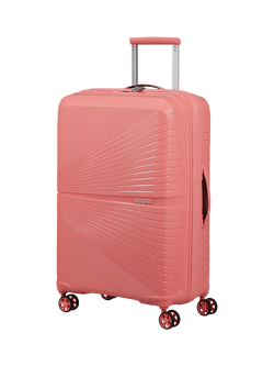 American Tourister Airconic 4-Wheel Spinner 67cm Medium Suitcase, 67L, Solar Pink