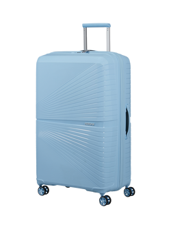 American Tourister Airconic 4-Wheel Spinner 77cm Large Suitcase, 101L, Neptune Blue
