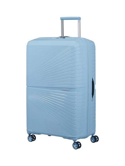 American Tourister Airconic 4-Wheel Spinner 77cm Large Suitcase, 101L, Neptune Blue