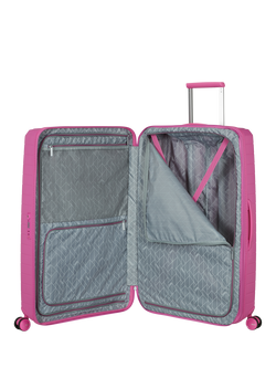 American Tourister Fastforward 78cm Expandable 4-Wheel Suitcase, 108/118L - view 2, Electric Fuchsia