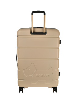 Radley Lexington Large 4-Wheel Suitcase - view 2, Hunter Green