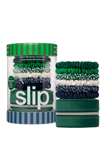Slip® Skinny Scrunchies with Complimentary Pouch, Hair On Point - view 2, Hair On Point