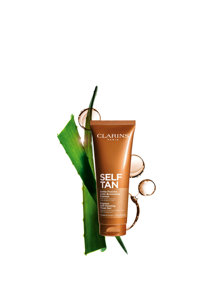 Clarins Express Self-Tanning Fresh Gel, 125ml - view 2, 