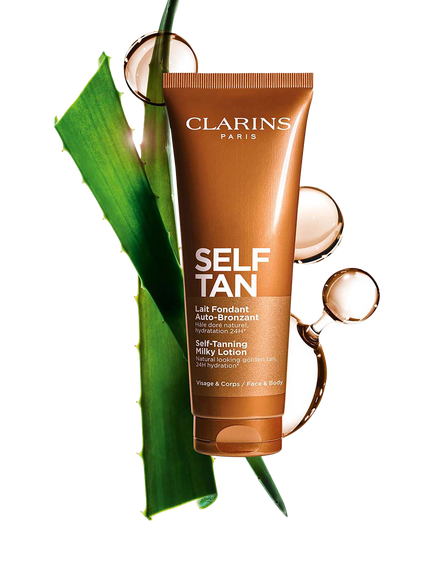 Clarins Self-Tanning Milky Lotion, 125ml - view 2, 