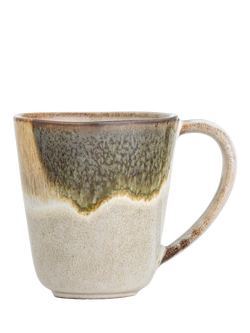 Bloomingville Jules Stoneware Mug, 450ml, Green, Green