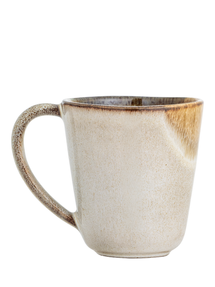 Bloomingville Jules Stoneware Mug, 450ml, Green - view 2, Green