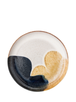 Bloomingville Jules Stoneware Serving Platter, 35cm, Blue - view 2, Blue