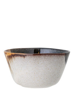 Bloomingville Jules Stoneware Cereal Bowl, 15.5cm, Blue - view 2, Blue