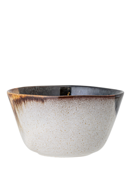 Bloomingville Jules Stoneware Cereal Bowl, 15.5cm, Blue - view 2, Blue