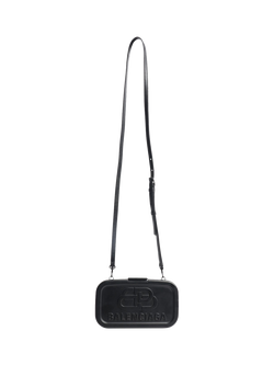 Pre-loved Balenciaga Pillbox Bag, Black - view 2, Black