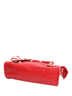Pre-loved Balenciaga City Bag, Red - view 2, Red